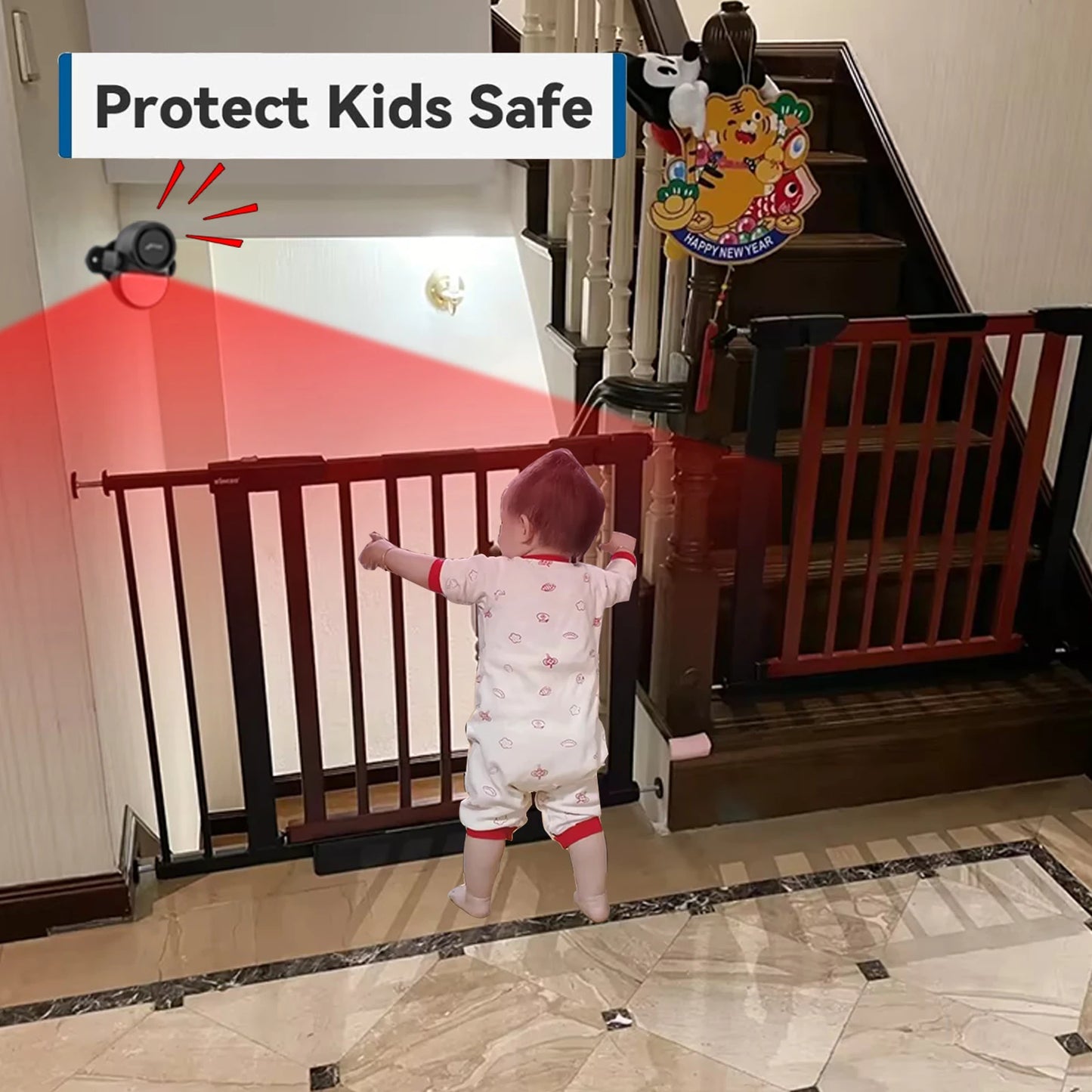 OWL Wireless Motion Alarm – 125dB Security Siren